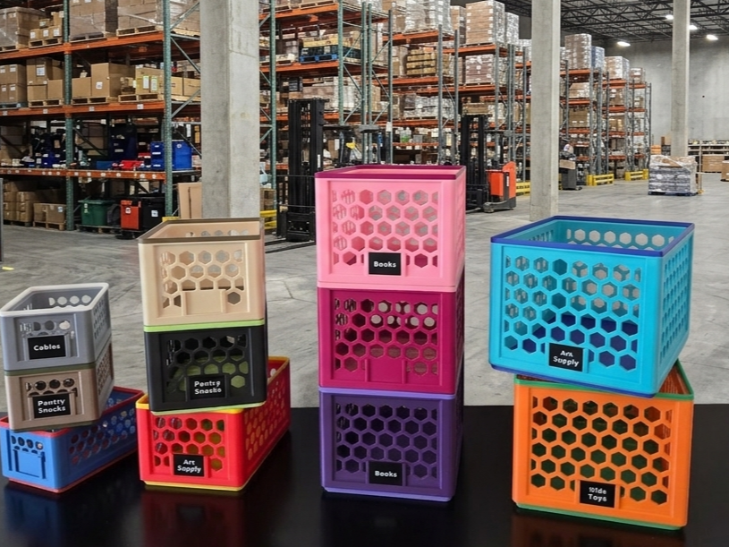 Rugged Crates - Storage with Tags
