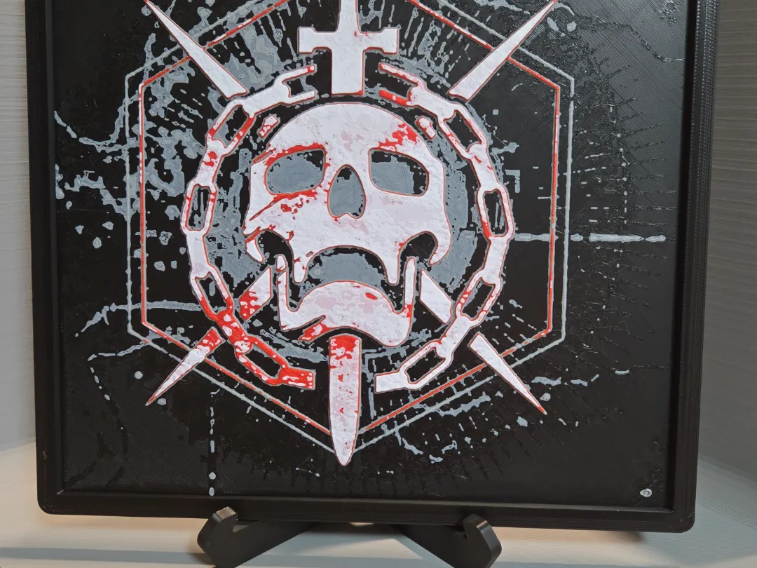 Destiny Raid Logo Hueforge - Free 3D Print Model - MakerWorld