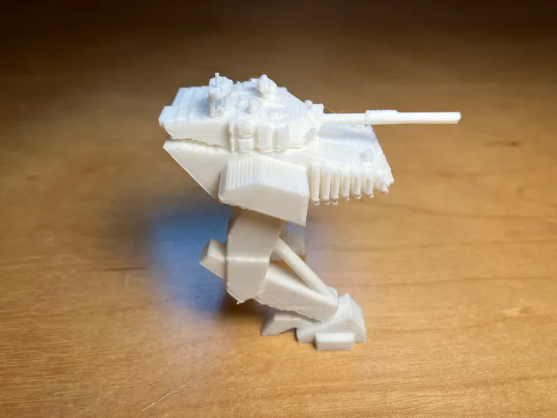 Modded Challenger 2 mech