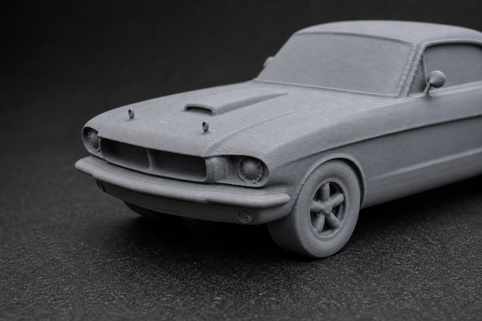 Ford Mustang1965 · Printable Display Miniature - 1