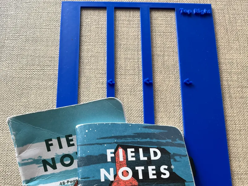 Field Notes Stencil for your Pocket Notebook