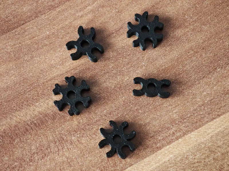 4mm PTFE/Cable clip set