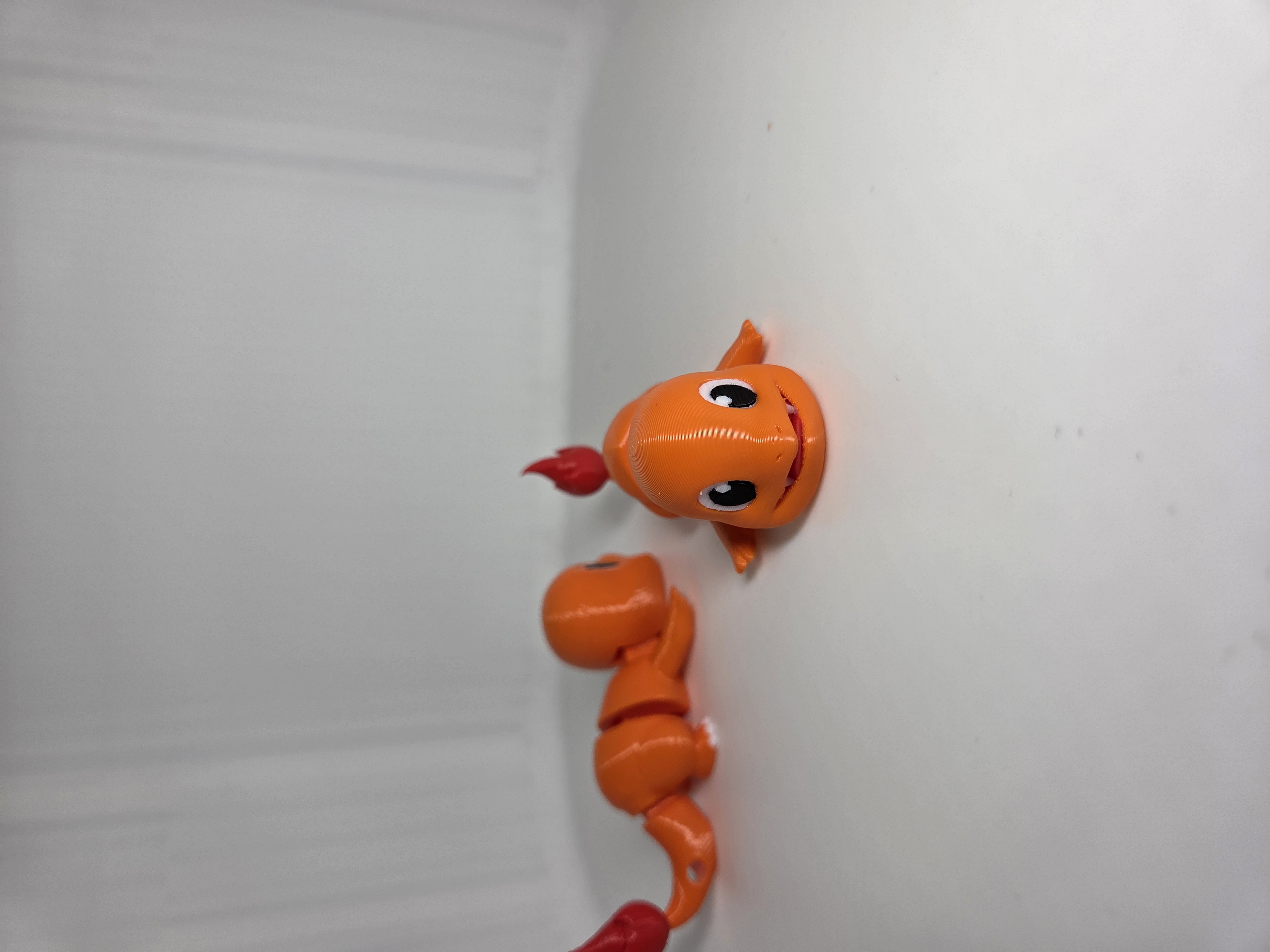 Miniatura 2 do modelo 3D Articulated Charmander Chibi
