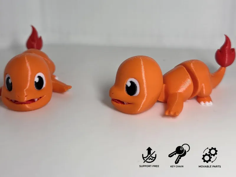 Articulated Charmander Chibi