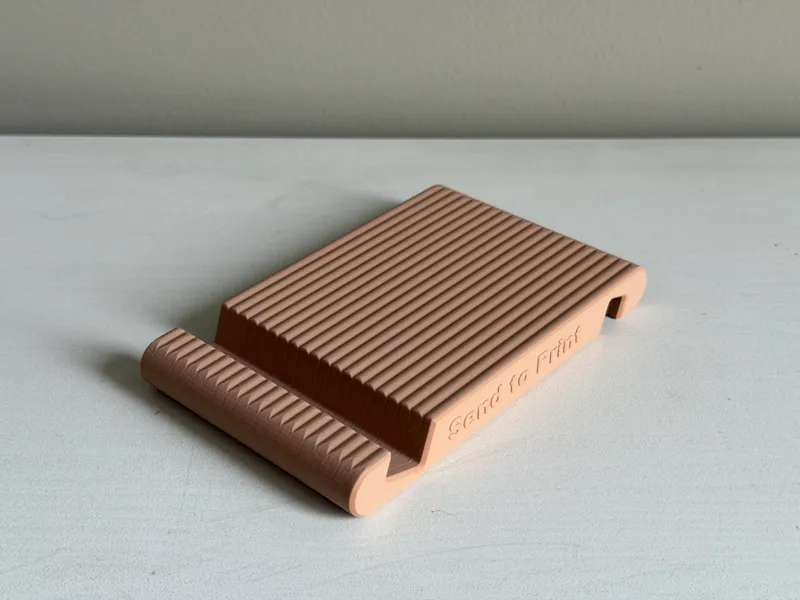 Parametric| IKEA Style Phone Stand (with F3D File)