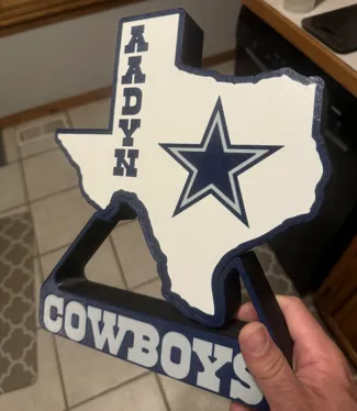 Cowboys State Light Box