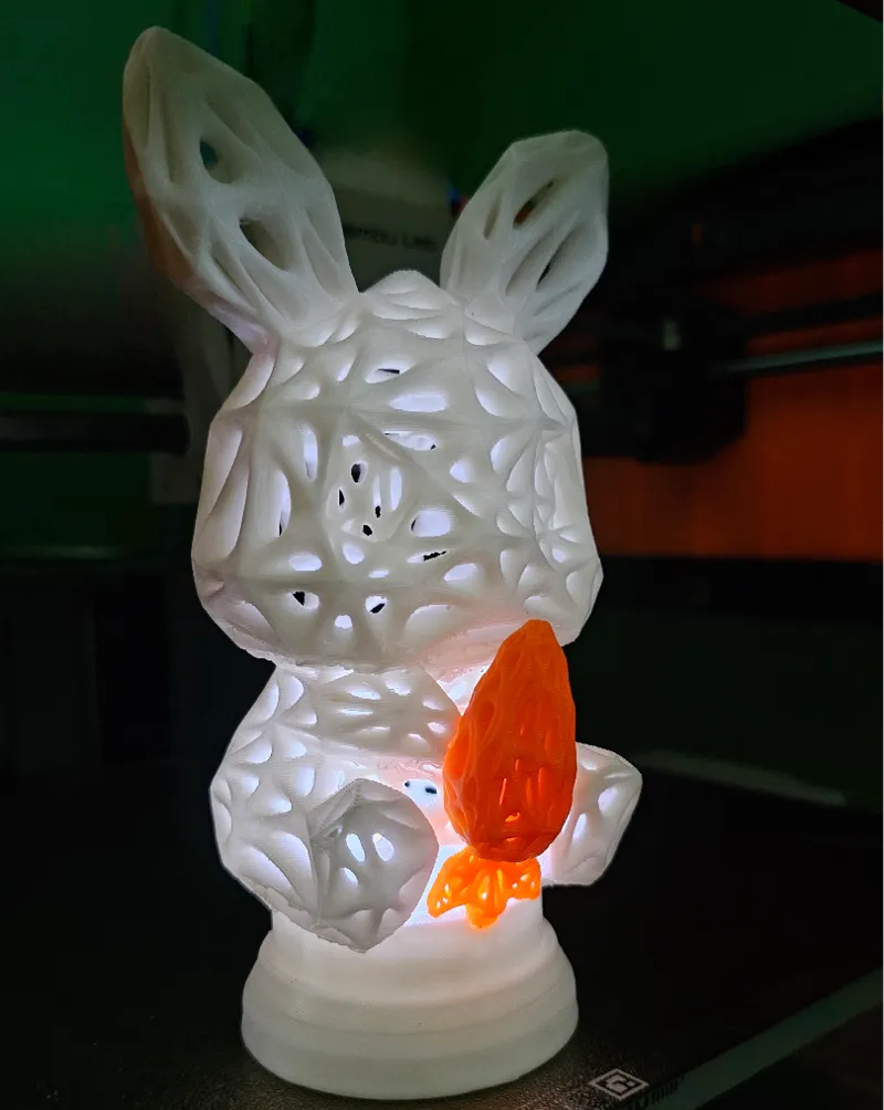 Carroted Rabbit Tea Light - 3 piece