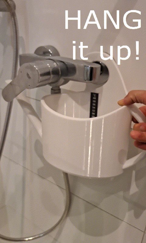 HANG CAN - Shower Water Rescue Watering Can