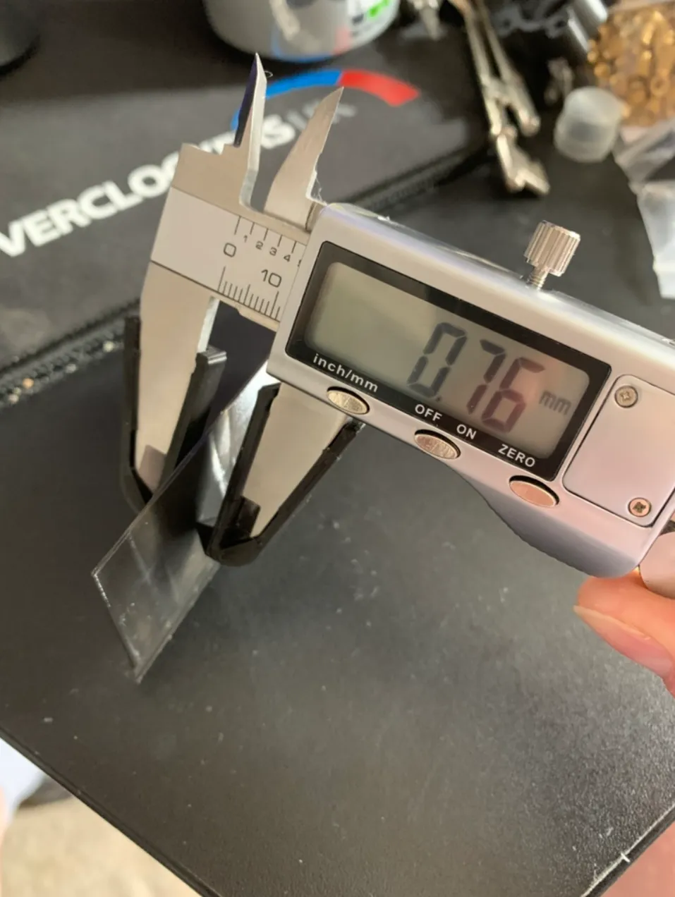 Billy Rilot Calliper extensions for more precise measurement of thicknesses by ...