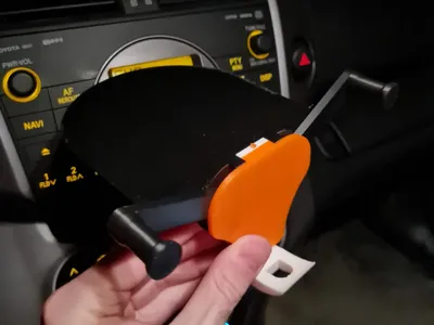Samsung Galaxy Z Fold 2, 3, 4, 5, and 6 car CD slot mount