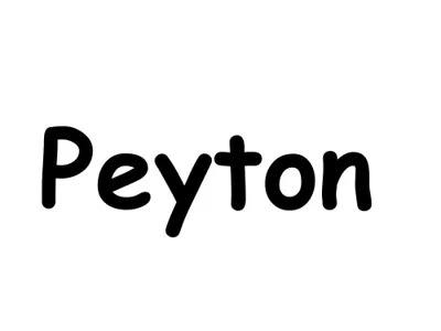 Peyton Keychain
