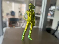 Figurine cowgirl debout — photo 3