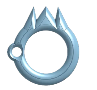 Keychain brass knuckle