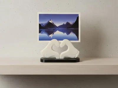 Heart Hands: The Versatile Photo Frame