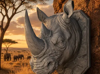 Rhinoceros Head