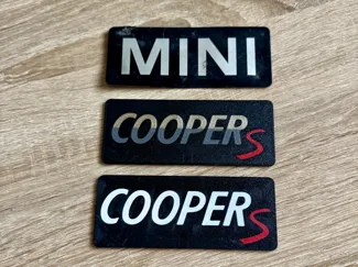 MINI R50/R52/R53 engine cover logo