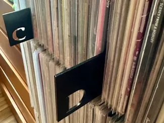 Vinyl Record Separator Dividers Alphabetical Thin