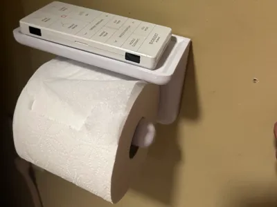TP Holder with Bidet remote/phone with mount ez 