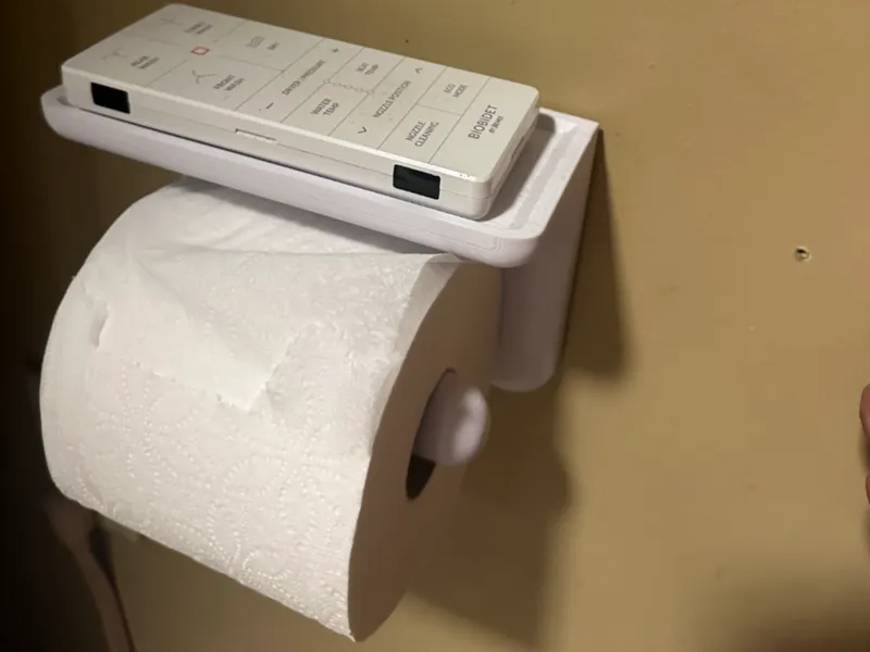 TP Holder with Bidet remote/phone with mount ez 