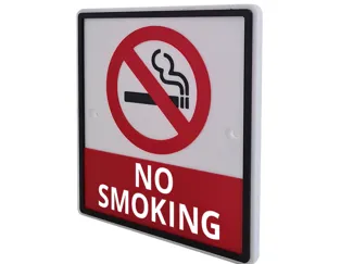 No smoking sign