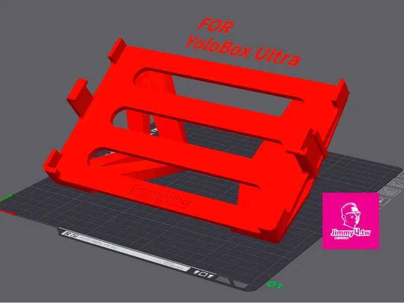 YoloBox Ultra Stand 直播機 直立橫式站立架