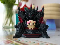 The Cat and the Throne separately included