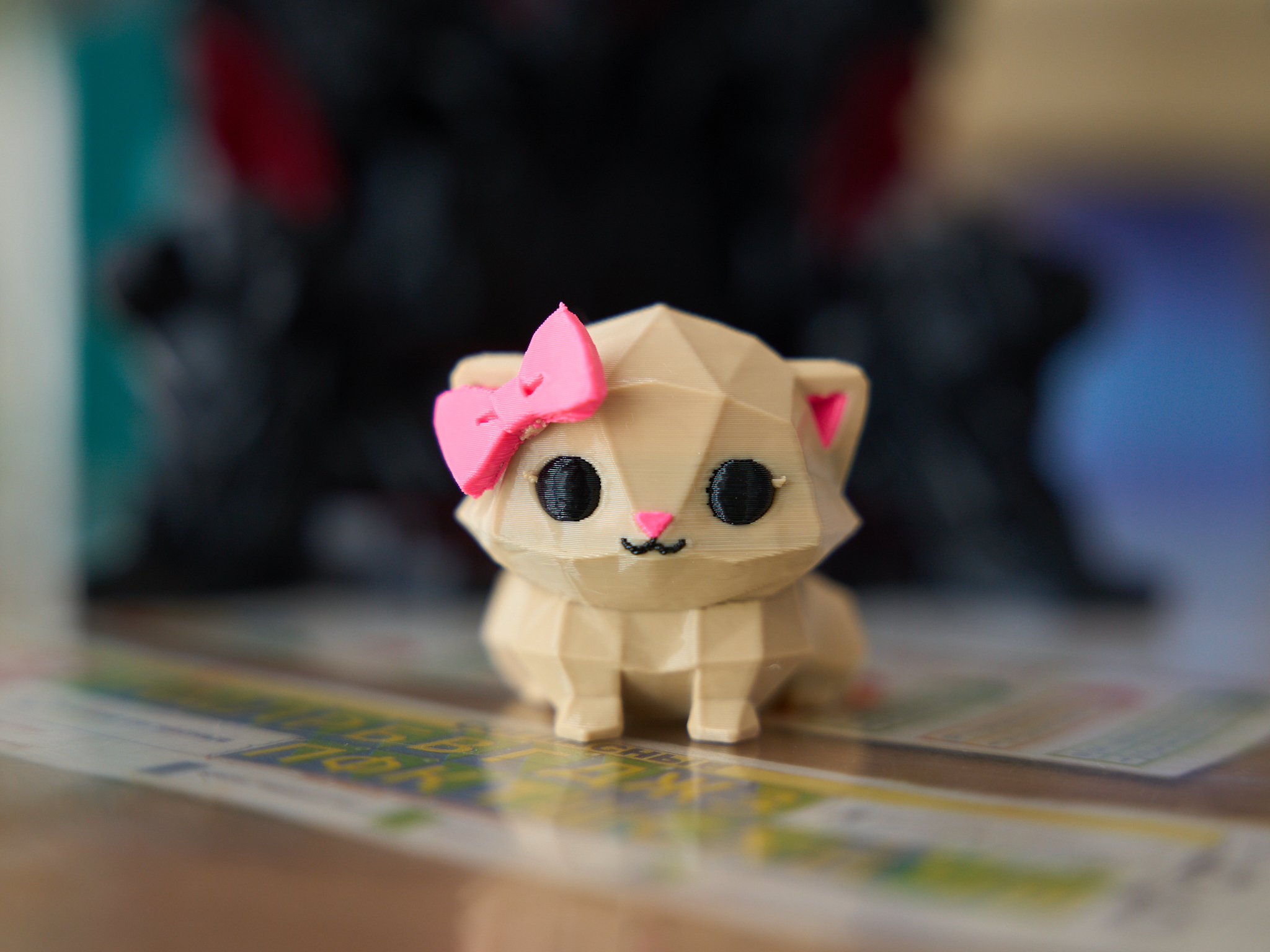 Miniatura 1 do modelo 3D Devil cat meme