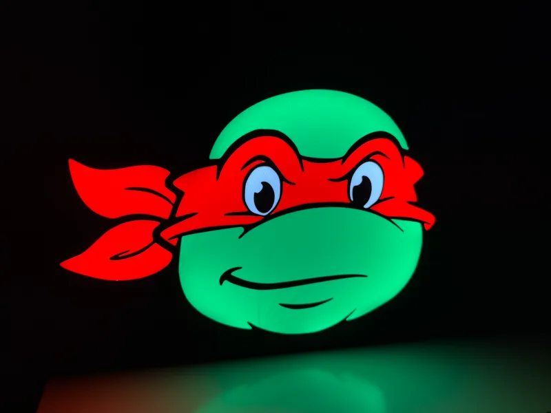 Lámpara Tortuga Ninja 