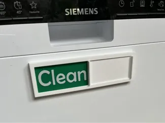 Dishwasher Sign - colored plates (parametric)