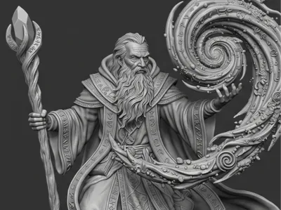 Archmage Arcane Spellcaster (D&D)