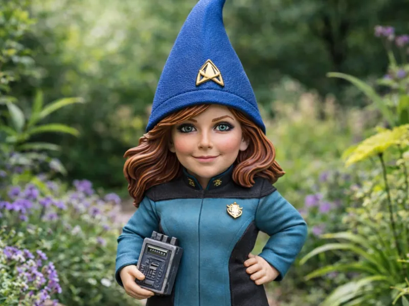 A Gnomy version of Dr. Beverly Crusher