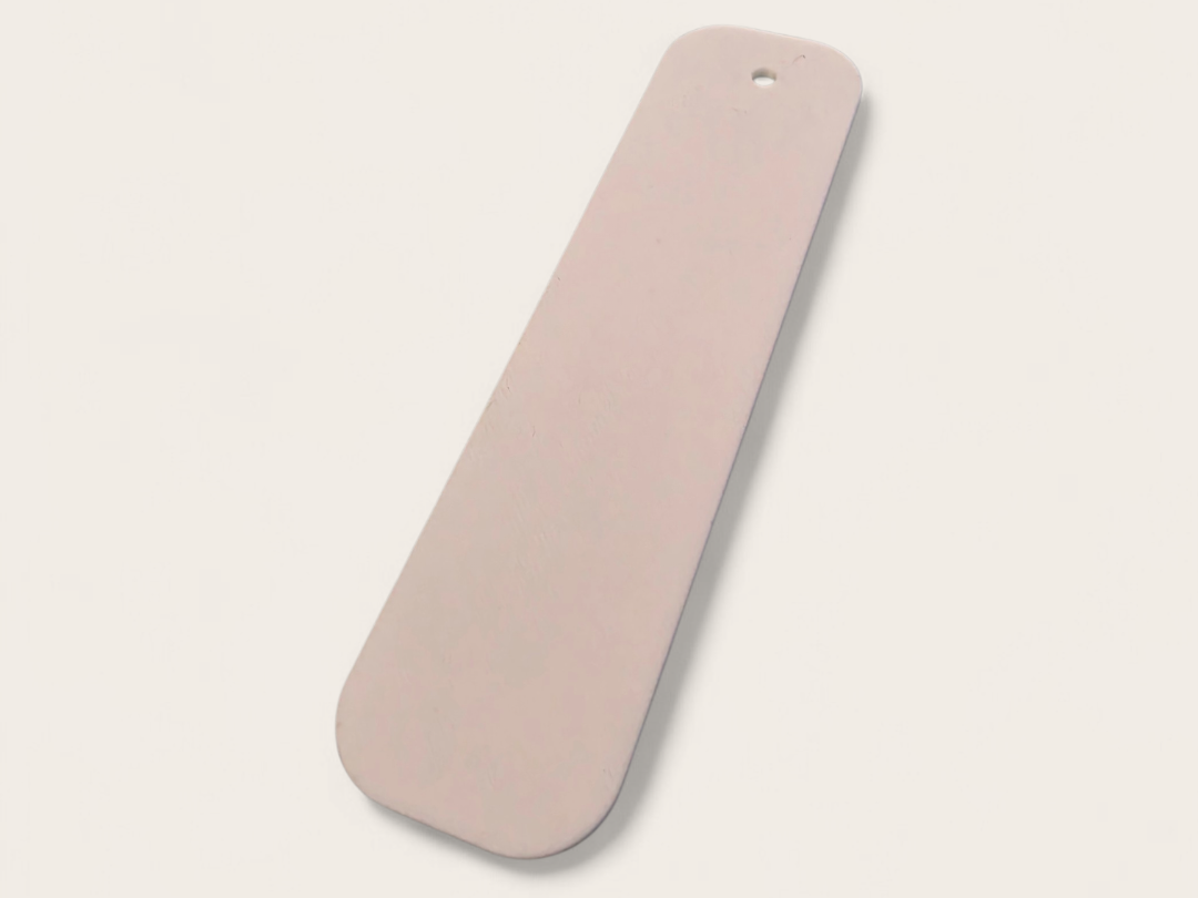 Blank bookmark ready for UV printing