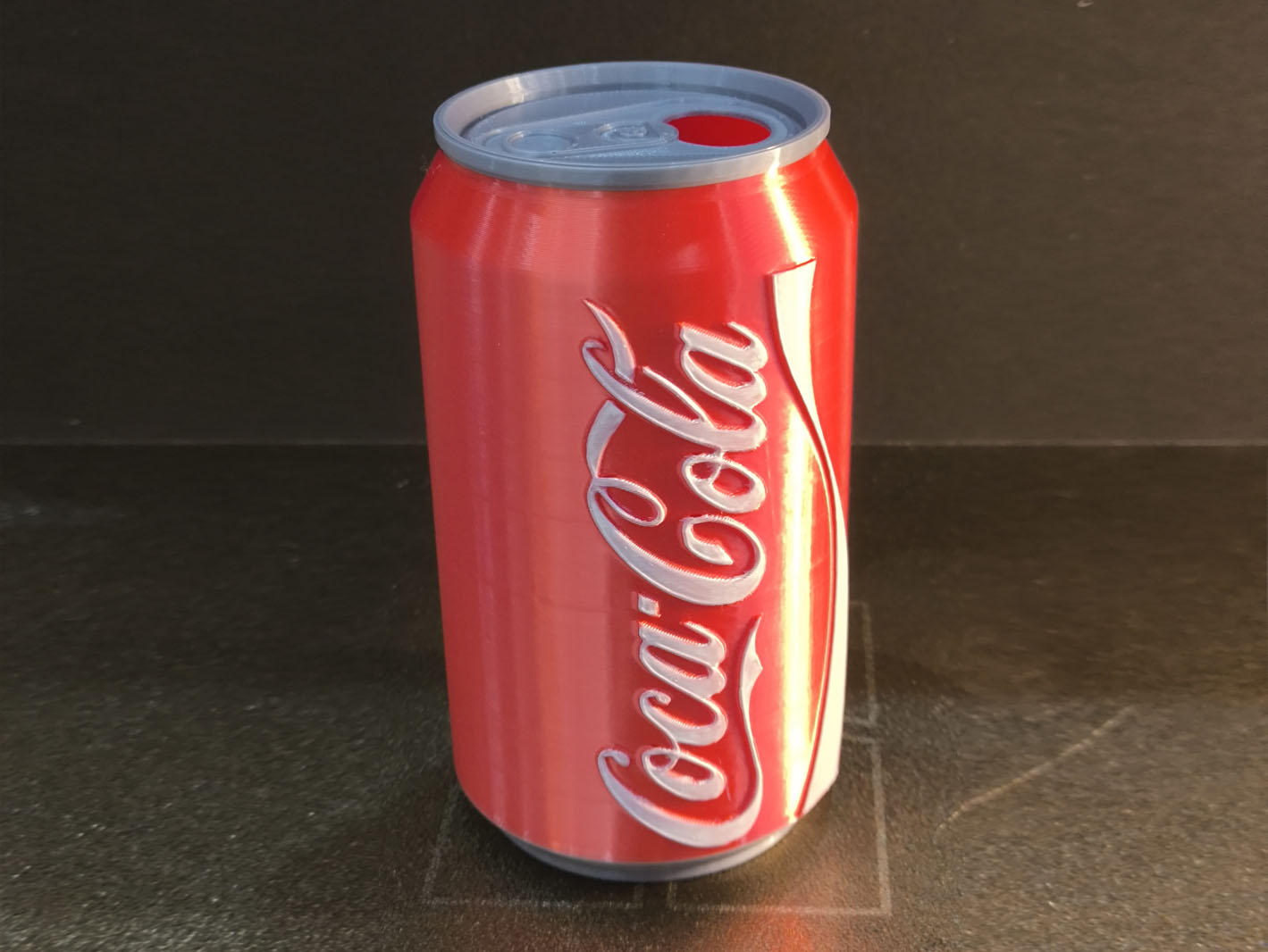 Miniatura 2 do modelo 3D 可乐罐 竹屎收纳 多个版本 无支撑
