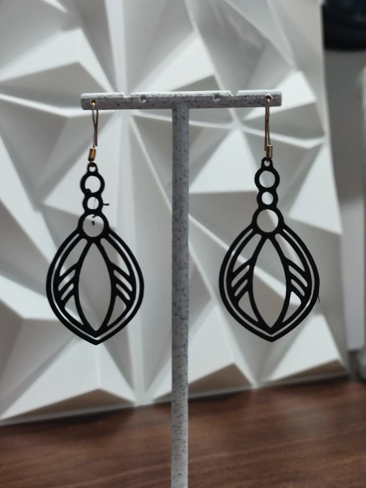 Aretes Gota Charleston view 2