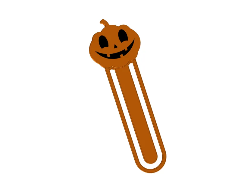 Kürbis Lesezeichen Halloween