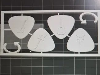 plettri per chitarra