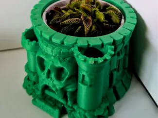 Castle Grayskull Flower Pot 100mm