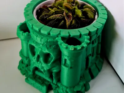 Castle Grayskull Flower Pot 100mm