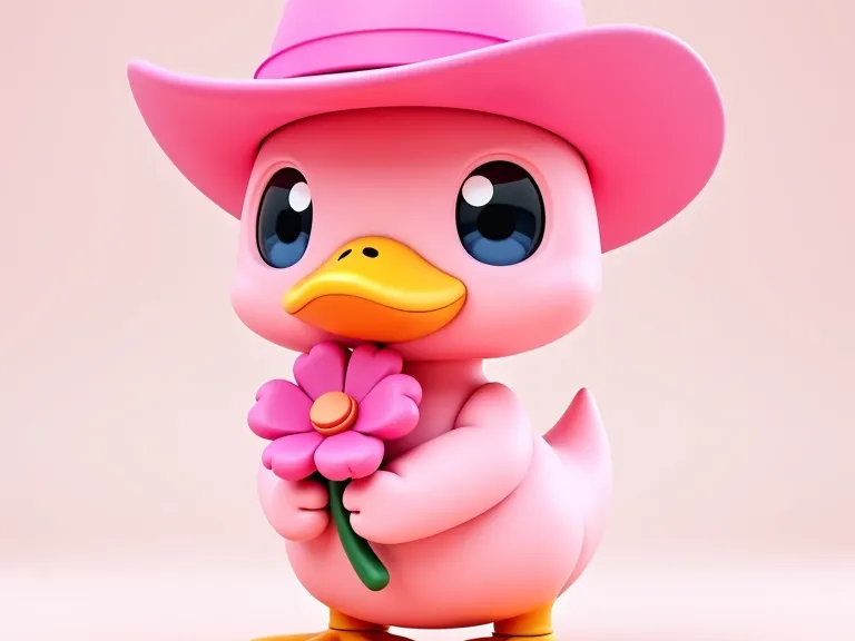 pink duck