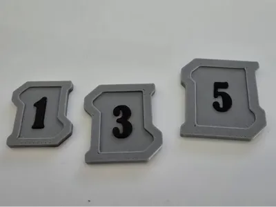 credit token for the Zenith board game