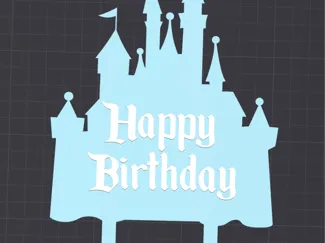 Disney Cake Topper 