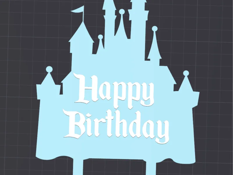 Disney Cake Topper