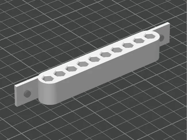 Porta puntas destornillador de un 1/4 4mm
