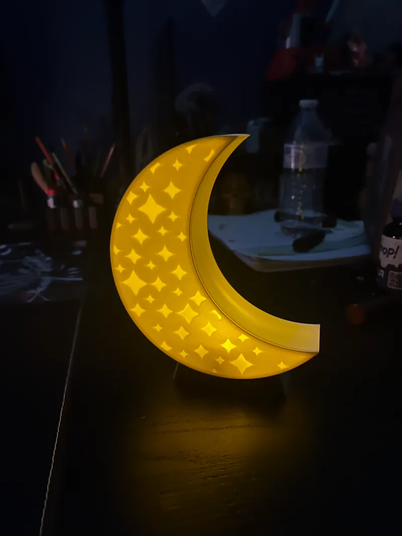 Crescent Moon Lightbox