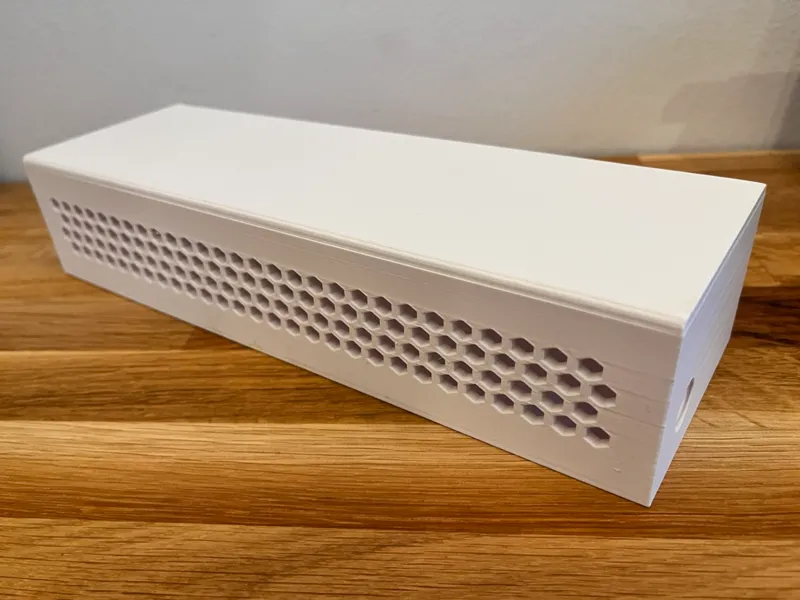 Led lighting case for PSU + GledOpto controller