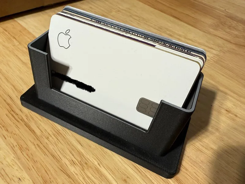 Weighted Business/Credit Card Holder w/2nd color