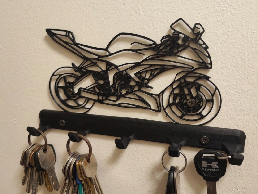 Motorcycle Key rack