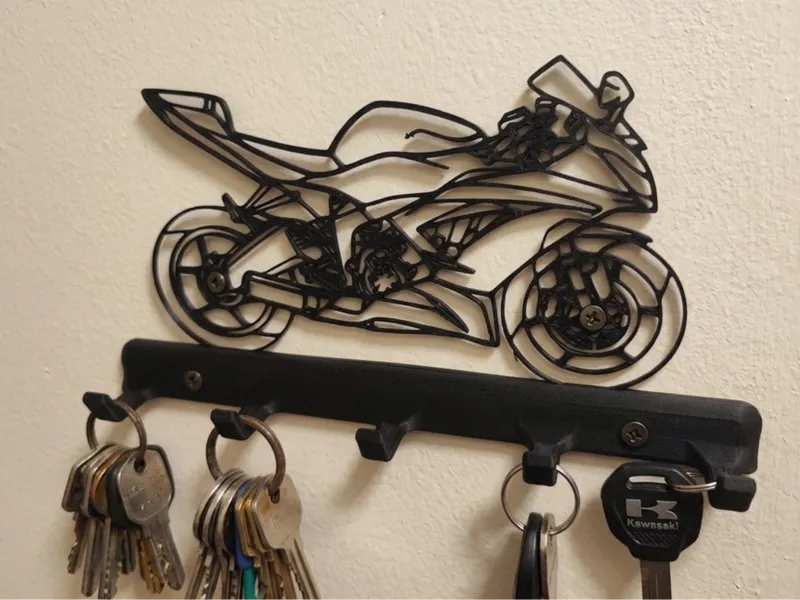 Motorcycle Key rack