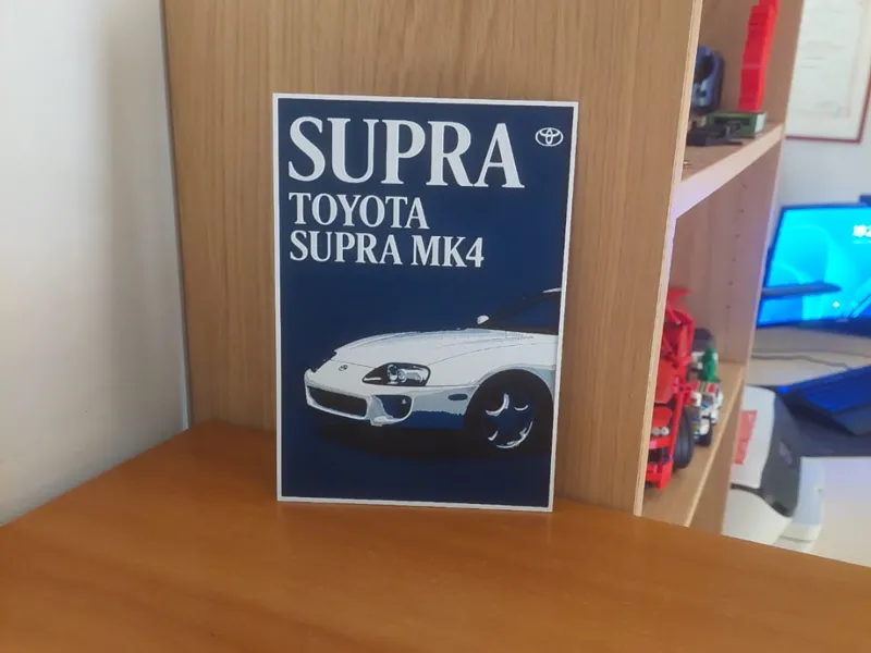 Toyota Supra MK4 Panel Hueforge