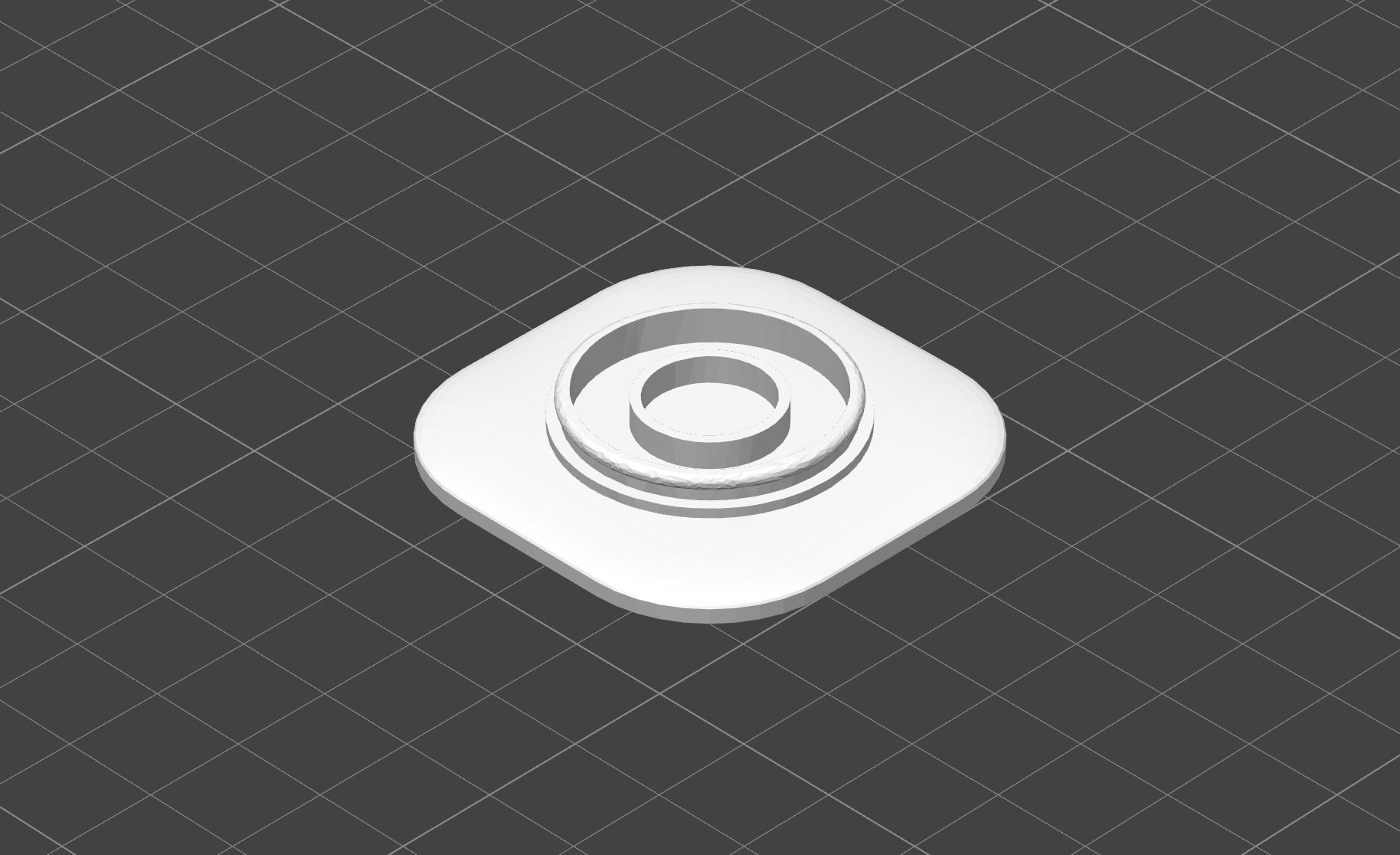 Miniatura 1 do modelo 3D Ecobee Sensor Wall Mount
